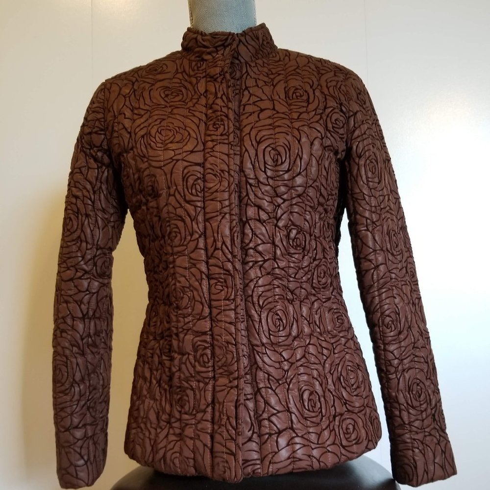 Quilted nylon jacket